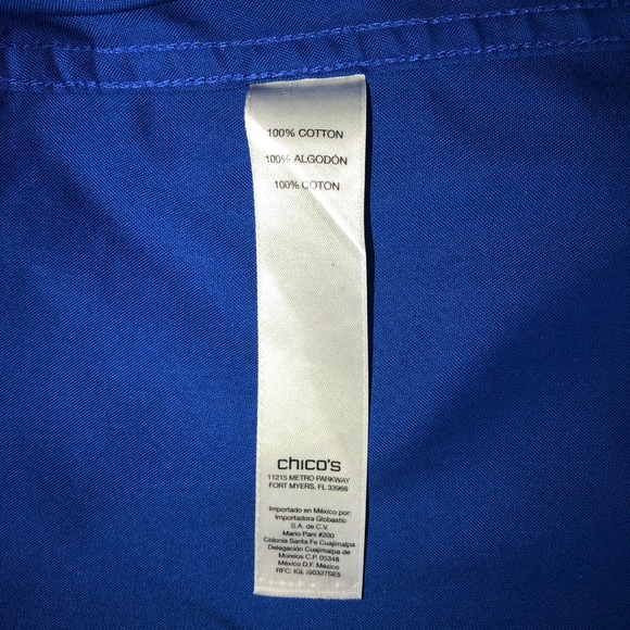 Chico’s Button Down Shirt - Picture 4 of 4